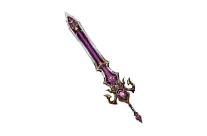 Silver Heart Magic Sword