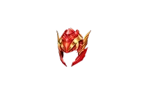Red Flame Apocalypse Elf B Helm