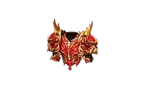 Red Flame Apocalypse Magic B Armor