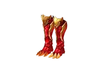 Red Flame Apocalypse Magic B Boots